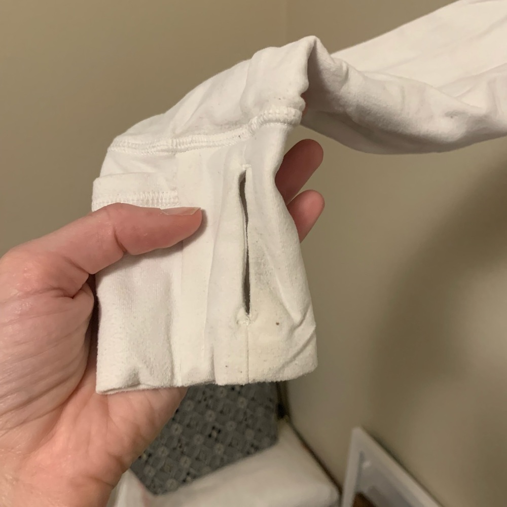 Lululemon Fluff Off Pullover Stained Glass Love White Neutral Blush - Picture 10 of 10